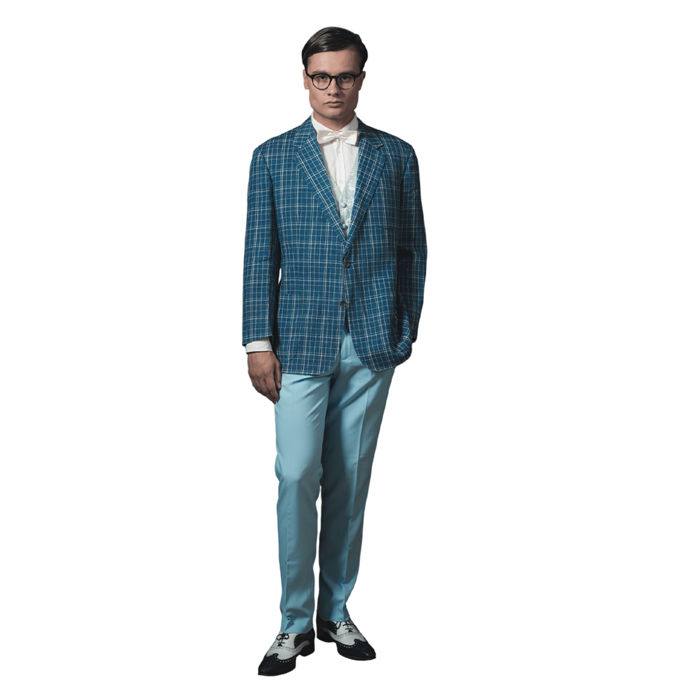 Azure Patterned Poise